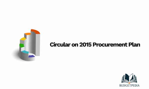 Circular on 2015 Procurement Plan