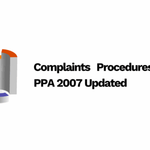 Complaints Procedures Under PPA 2007 Updated