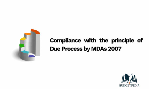Compliance with the principle of Due Process by MDAs 2007