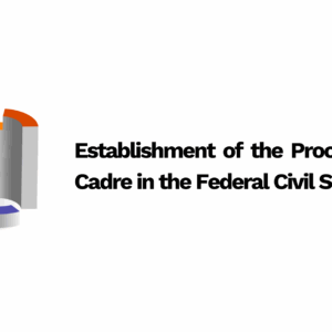 Establishment of the Procurement Cadre in the Federal Civil Service