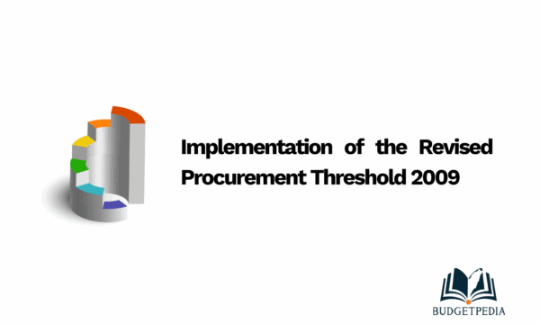 Implementation of the Revised Procurement Threshold 2009