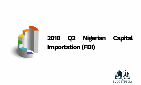 2018 Q2 Nigerian Capital Importation (FDI)