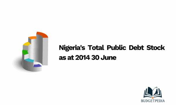 Nigeria's Total Public Debt Stock as at 2014 30 June