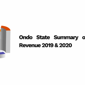 Ondo State Summary of Total Revenue 2019 & 2020
