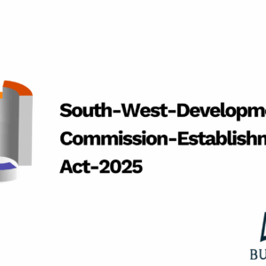 South-West-Development-Commission-Establishment-Act-2025